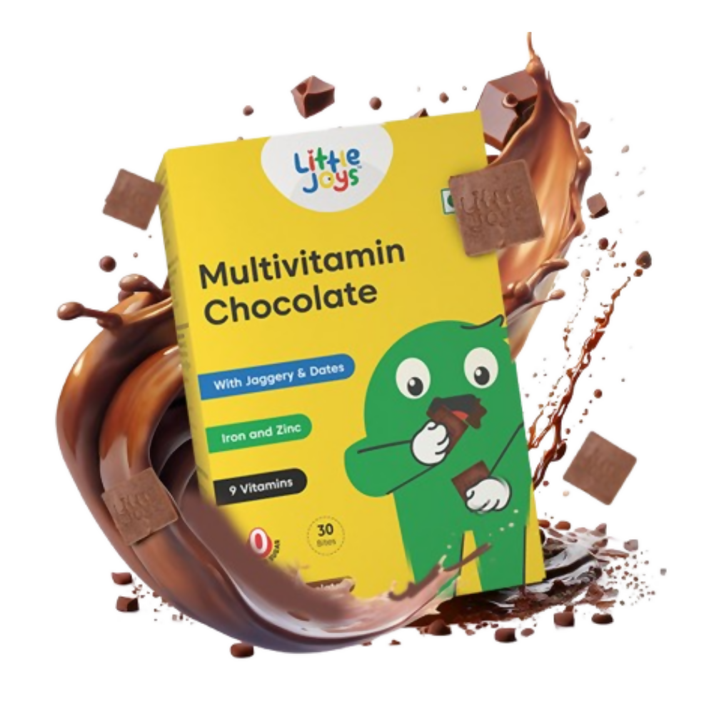 Little Joys Naturally Sweetened with Jaggery Chocolates with Multivitamin - Swadesiicart