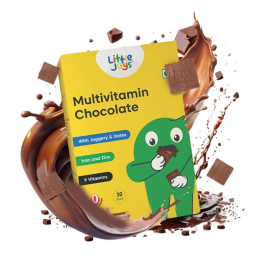 Little Joys Naturally Sweetened with Jaggery Chocolates with Multivitamin - Swadesiicart
