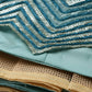 House of Panchhi Women Sea Green Net Zig-Zag Embroideried Lehenga, Blouse & Dupatta | Swadesiicart