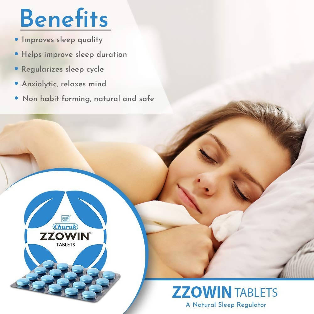 Charak Pharma Zzowin Tablets | Swadesiicart