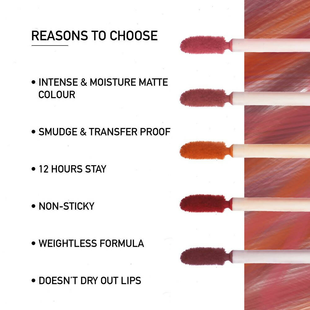 BlushBee Organic Beauty Lip Nourishing Liquid Lipstick - Almond Brown
