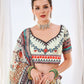 Wedding Designer White Chinon Lehengha Choli - Anbazaar | Swadesiicart
