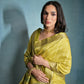 Vishnu Weaves Women's Mahendi Raw Silk Zari Woven Saree with Blouse - Swadesiicart