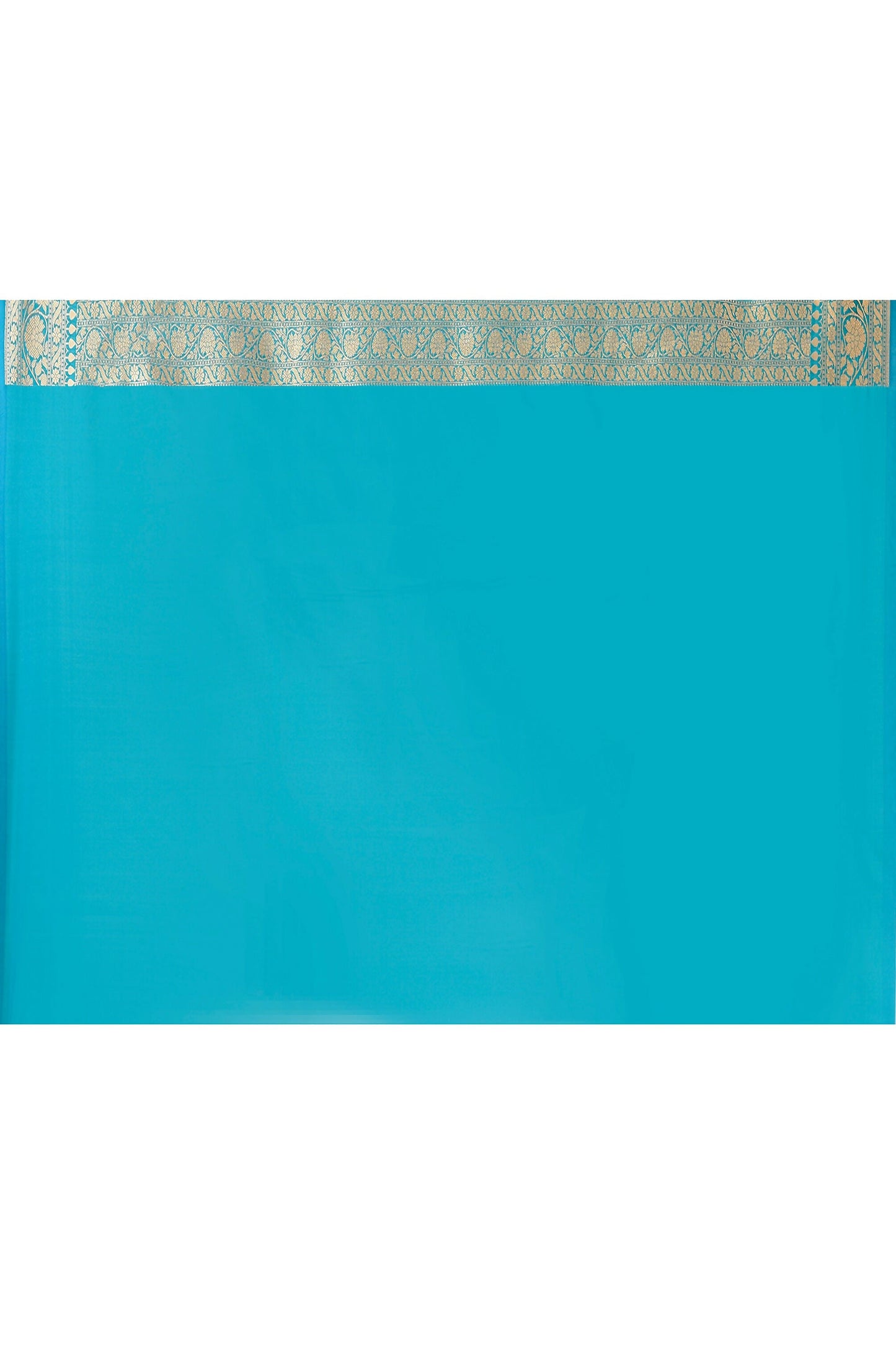 Joban Fashion Aqua Soft Pure Handloom Banarasi Silk Saree | Swadesiicart