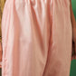 Peach Georgette Handwork Unstitched Dress Material - Hanika | Swadesiicart
