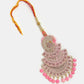 NVR Women & Men Set of 2 Multicolor Peacock Design Stone-Studded & Beaded Bhaiya Bhabhi Rakhi With Roli Chawal | Swadesiicart