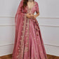 Jyoti Fashion Women's Onion Japan Satin Silk Sequins with Dori & Zari Embroidered Designer Lehenga Choli Set | Swadesiicart