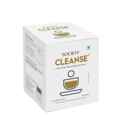 Society Cleanse Green Tea Detox Kahwa Premix | Swadesiicart