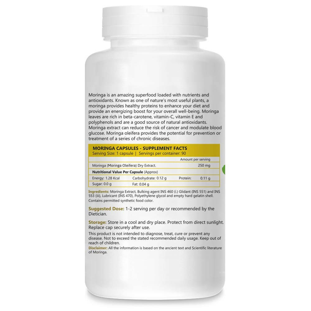 NLife Moringa Capsules - Swadesiicart