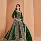 Anaita Dark Green Georgette Embroidered Salwar Suit