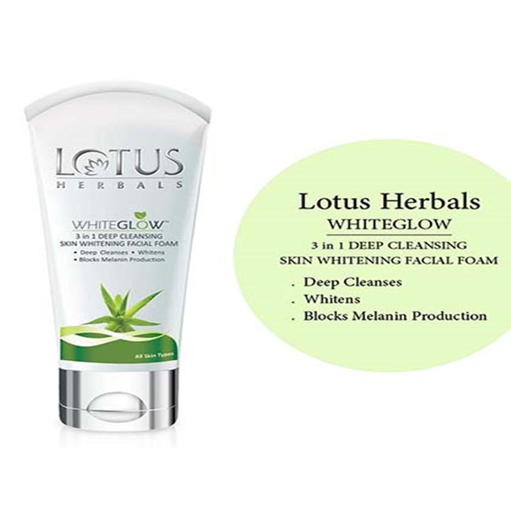 Cleansing Skin Whitening Facial Foam