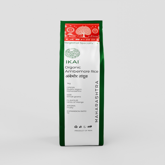 IKAI Organic Ambemore Rice - Swadesiicart