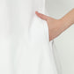 Fab Fashion White Pure Cotton V Neck Co-Ord Set - Swadesiicart