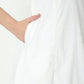 Fab Fashion Pannel White Chiken Kari Co-Ord Set With Round Cut Neck - Swadesiicart