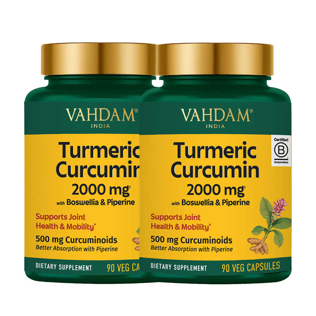 Turmeric Curcumin 2000mg with Boswellia & Piperine