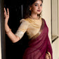 Lorenvalley Cream Kanchipuram Zari Weaving Work Lehenga Choli | Swadesiicart
