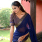 Lorenvalley Pista Kanchipuram Zari Weaving Work Lehenga Choli | Swadesiicart
