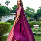Lorenvalley Pink Kanchipuram Zari Weaving Work Lehenga Choli with Dupatta | Swadesiicart