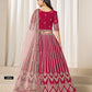 Anaita Red Heavy Embroidered Art Silk Designer Lehenga Choli
