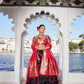 Lorenvalley Black Jacquard Silk Paithani Weaving Zari Work with Lace Touch Up Lehenga Choli with Dupatta | Swadesiicart