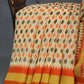 Shades of Cream And Orange Colour Blouse Patola Print Semi Chanderi Saree By Gayathri Reddy Designer Studio | Swadesiicart