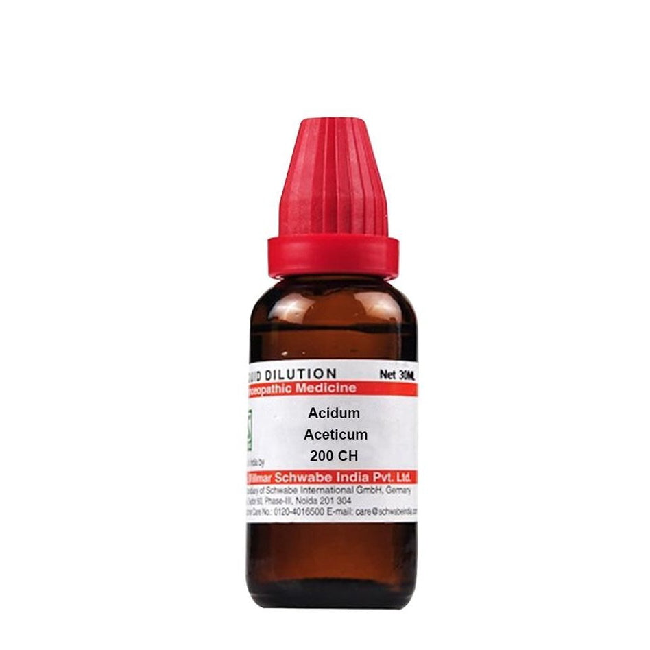 Dr. Willmar Schwabe India Acidum Aceticum Dilution | Swadesiicart