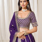 Anaita Purple Embroidered Art Silk Designer Lehenga Choli