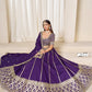 Anaita Purple Embroidered Art Silk Designer Lehenga Choli