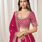 Anaita Red Embroidered Art Silk Designer Lehenga Choli