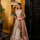 Lorenvalley Fashion Cream Dupion Silk Zari Weaving Work Lehenga Choli with Dupatta - Swadesiicart