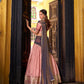 Lorenvalley Fashion Lightpink Dupion Silk Zari Weaving Work Lehenga Choli with Dupatta - Swadesiicart
