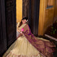 Lorenvalley Fashion Yellow Dupion Silk Zari Weaving Work Lehenga Choli with Dupatta - Swadesiicart