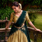 Lorenvalley Fashion Cream Poly Cotton Zari Weaving Work Lehenga Choli with Dupatta - Swadesiicart