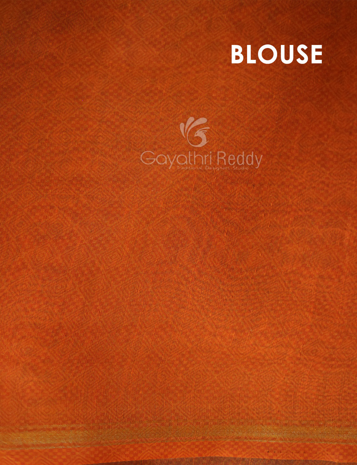 Shades of Cream And Orange Colour Blouse Patola Print Semi Chanderi Saree By Gayathri Reddy Designer Studio | Swadesiicart