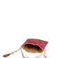 Masq Pink & Gold-Toned Embroidered Potli Clutch - Swadesiicart