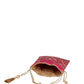 Masq Pink & Gold-Toned Embellished Embroidered Potli Clutch - Swadesiicart