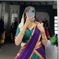 Lorenvalley Fashion Firozi Narayan Pet Silk Zari Weaving Work Lehenga Choli with Dupatta | Swadesiicart