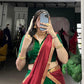 Lorenvalley Fashion Green Narayan Pet Silk Zari Weaving Work Lehenga Choli with Dupatta | Swadesiicart