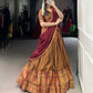 Lorenvalley Fashion Mustard Narayan Pet Silk Zari Weaving Work Lehenga Choli with Dupatta - Swadesiicart