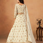 Anaita White Organza Lehenga Choli With Heavy Embroidery Work