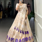 Lorenvalley Off White Pure Shimmer With Weaving Work with Mirror And Beads (Moti) Hand Work Lehenga Choli | Swadesiicart