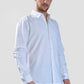 Xkind White Embroidery Full Sleeve Shirt | Swadesiicart