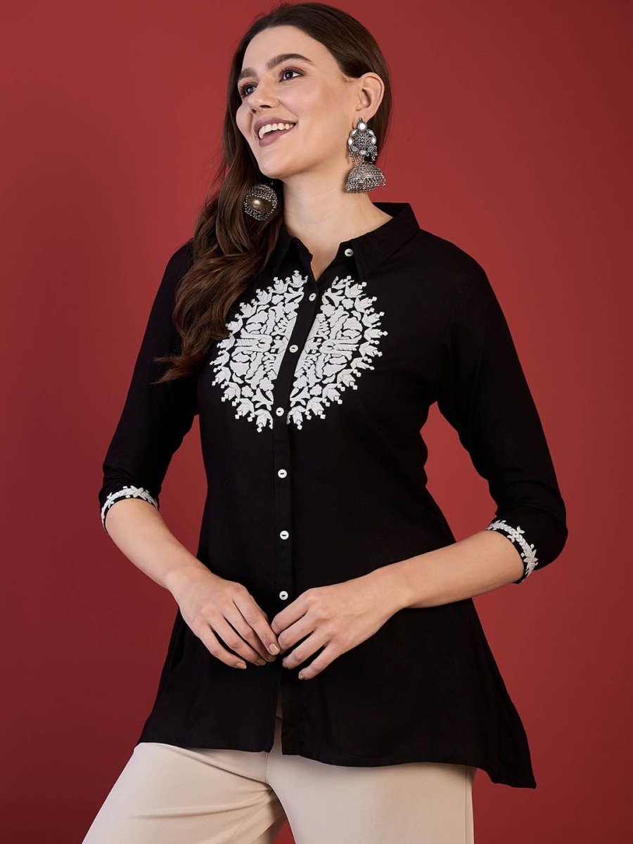 Anouk Women Embroidered Kurta - Swadesiicart