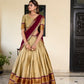 Lorenvalley Chiku Cotton Silk Weaving Work With Paithani Concept Lehenga Choli | Swadesiicart
