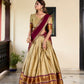 Lorenvalley Chiku Cotton Silk Weaving Work With Paithani Concept Lehenga Choli | Swadesiicart