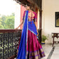 Lorenvalley Pink Cotton Silk Weaving Work With Paithani Concept Lehenga Choli | Swadesiicart