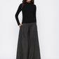 Juniper Women Black Rayon Printed Flared Palazzo | Swadesiicart