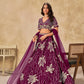 Anaita Maroon Heavy Art Silk Lehenga Choli With Embroidery Work