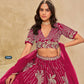 Anaita Magenta Heavy Art Silk Lehenga Choli With Embroidery Work