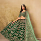 Anaita Mehendi Art Silk Lehenga Choli With Heavy Embroidery Work
